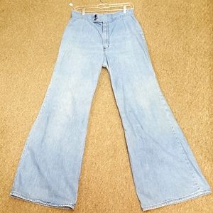 Authentic vintage Wrangler 1970s bell bottoms